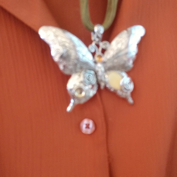 Blouse and necklace - Picture 3 of 3